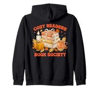Fall Bibliophile Cozy Readers Book Society tee Sudadera con Capucha