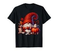 Fall Coffee GNOME Dad For Women Fall Vibes For Coffee Lover Camiseta