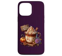 Fall Coffee Mug with Maple Cinnamon Brew Sign For Autumn Carcasa para iPhone 13 Pro MAX