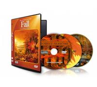 Fall Collection 3 DVD Set: Relaxing Autumn Nature Scenery with Forests, Waterfalls & Rain