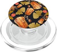 Fall Colors Autumn Theme Fall Leaves and Pumpkin PopSockets PopGrip para MagSafe