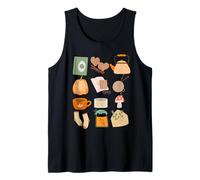 Fall Comforts Cozy Cottage Core y Fall Hygge Design Camiseta sin Mangas