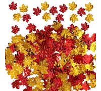 Fall Confetti for Tables 15g DIY Card Making Aluminum Foil Scatter