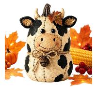 Fall Farm Animal Decor with Bow and Bell Animal - Table Centerpiece