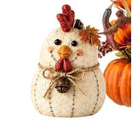 Fall Farm Animal Decor with Bow - and Bell Animal Table Centerpiece Felt