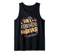 Fall Friends Forever - Cute Autumn Matching Friends Tee Camiseta sin Mangas