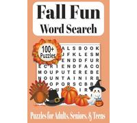 Fall Fun Word Search Puzzle Book: Enjoy Word Find puzzles with Easy to Read print about fall food, fun, celebrations and more | 6x9 inches, 220 pages; ... for Vacations, Holiday, and Leisure time