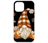 Fall GNOME In Autumn Buffalo Plaid Who Loves Pumpkin Spice Carcasa para iPhone 12 Pro MAX