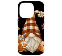 Fall GNOME In Autumn Buffalo Plaid Who Loves Pumpkin Spice Carcasa para iPhone 14 Pro