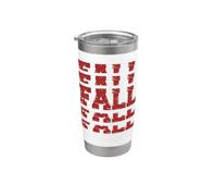 Fall Grateful Thanksgiving Matching Family Love Vaso térmico de acero inoxidable de doble pared