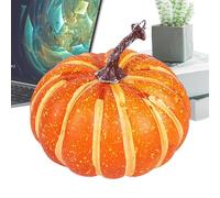 Fall Harvest Faux Pumpkins, Thanksgiving Faux Foam Pumpkins, Autumn Fake Pumpkins for Indoor Decor, Halloween Artificial Pumpkins for Decoration, Seasonal Faux Pumpkins for Thanksgiving, Foam Pumpkin