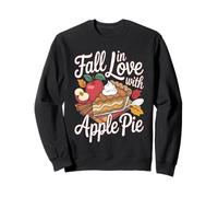 Fall In Love with Apple Pie Autumn Dessert Sudadera
