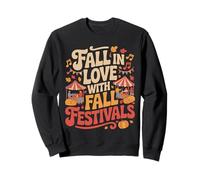 Fall In Love with Fall Festivals Autumn Carnival Sudadera