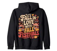 Fall In Love with Fall Festivals Autumn Carnival Sudadera con Capucha