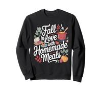 Fall In Love with Homemade Meals Autumn Kitchen Sudadera