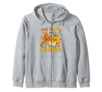 Fall In Love with Learning Cute Autumn Teacher Sudadera con Capucha