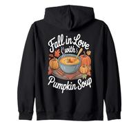 Fall In Love with Pumpkin Soup Sudadera con Capucha