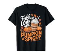 Fall In Love with Pumpkin Spice Cozy Camiseta