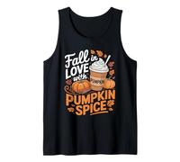 Fall In Love with Pumpkin Spice Cozy Camiseta sin Mangas