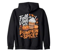 Fall In Love with Pumpkin Spice Cozy Sudadera con Capucha