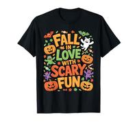Fall In Love with Scary Fun Halloween Kids Camiseta