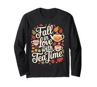 Fall In Love with Tea Time Autumn Leaves Manga Larga