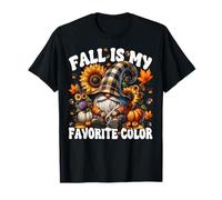 Fall Is My Favorite Color Autumn GNOME and Pumpkins For Fall Camiseta