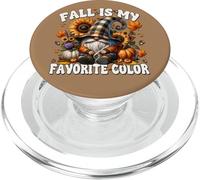Fall Is My Favorite Color Autumn GNOME and Pumpkins For Fall PopSockets PopGrip para MagSafe