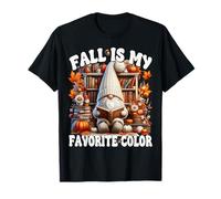 Fall Is My Favorite Color For Book Lover Who Loves Reading Camiseta