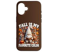 Fall Is My Favorite Color For Book Lover Who Loves Reading Carcasa para iPhone 16