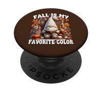 Fall Is My Favorite Color For Book Lover Who Loves Reading PopSockets PopGrip Adhesivo