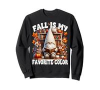 Fall Is My Favorite Color For Book Lover Who Loves Reading Sudadera
