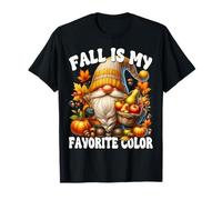 Fall Is My Favorite Color Thanksgiving GNOME with Fall Vibes Camiseta