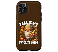 Fall Is My Favorite Color Thanksgiving GNOME with Fall Vibes Carcasa para iPhone 11 Pro