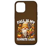 Fall Is My Favorite Color Thanksgiving GNOME with Fall Vibes Carcasa para iPhone 12/12 Pro