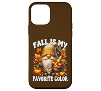 Fall Is My Favorite Color Thanksgiving GNOME with Fall Vibes Carcasa para iPhone 12 Mini