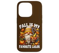 Fall Is My Favorite Color Thanksgiving GNOME with Fall Vibes Carcasa para iPhone 14 Pro