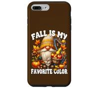 Fall Is My Favorite Color Thanksgiving GNOME with Fall Vibes Carcasa para iPhone 7 Plus/8 Plus
