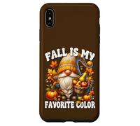 Fall Is My Favorite Color Thanksgiving GNOME with Fall Vibes Carcasa para iPhone XS MAX