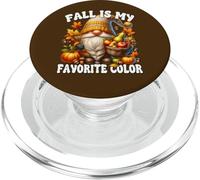 Fall Is My Favorite Color Thanksgiving GNOME with Fall Vibes PopSockets PopGrip para MagSafe