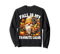 Fall Is My Favorite Color Thanksgiving GNOME with Fall Vibes Sudadera