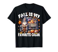 Fall Is My Favorite Color with Autumn GNOME Pumpkin Truck Camiseta