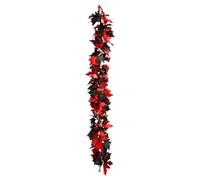 Fall Leaves Garland - 175cm Autumn Leaves Garland, Artificial Fall Garlands, Hangable Realistic Autumnn Rattan | Autumn Vines and Table Decorations For Indoors and Outdoors, Home, Wedding