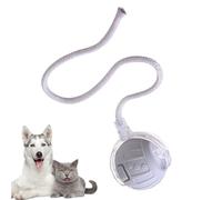 Fall Para Mascotas Giratorias Interactivas - USB Recargable | Auto-Movimiento Automático Actualizado | Electric Quiet Smart Ball Con Cuerda De Cola | Interactivo Para Gatos Y