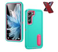 Fall-Proof Full Protection Case for Samsung Galaxy, Full-Body Shockproof Dustproof Cover, Invisible Bracket Anti-Drop Protective Case (Sky Blue,A36 / A56)