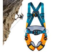 Fall Protection Harness - Portable Construction Harness | Tree Climbing Safety Belt Protection Construction, Reusable Five-Point Rappelling Gear, Climbing for Men Women