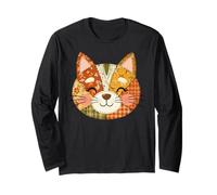 Fall Pumpkin Cat Autumn Harvest Kitty Halloween Manga Larga