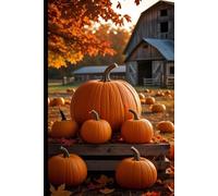 Fall Pumpkin Patch Writing Journal: A Cozy Barn and Pumpkin Patch Notebook for Seasonal Reflections