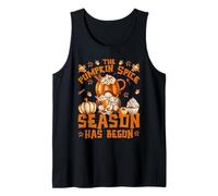 Fall Pumpkin Spice Season Has Begun Cute Thanksgiving GNOME Camiseta sin Mangas