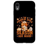 Fall Pumpkin Spice Season Has Begun Cute Thanksgiving GNOME Carcasa para iPhone XR